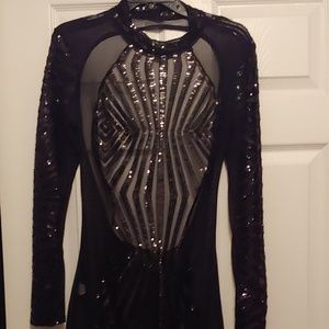 BRAND NEW sequin see through dress